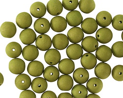 Czech Glass ColorTrends: Verdant Glow Round 6mm