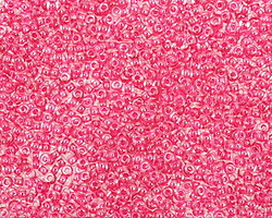 TOHO Crystal (with Fuchsia Lining) Round 11/0 Seed Bead