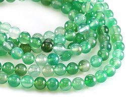Green Agate Round 8mm
