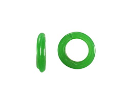 African Recycled Grass Green Dogon Mini Ring 10-14mm