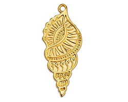 24K Gold (plated) Triton Shell Focal 14x33mm