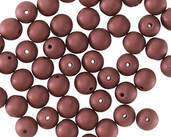 Czech Glass ColorTrends: Crushed Berry Round 6mm