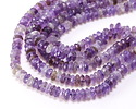 Dogtooth Amethyst Faceted Spacer Rondelle 2x5mm