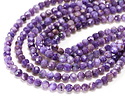 Charoite (A) Microfaceted Round 4mm