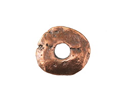 Mykonos Antique Copper (plated) Large Disk 25mm