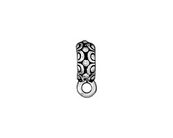 TierraCast Antique Silver (plated) .25 ID Oasis Bail 4x13mm