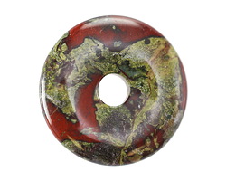 Dragon Blood Jasper Donut 30mm