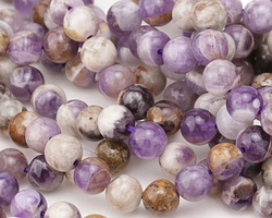 Dogtooth Amethyst Round 8mm