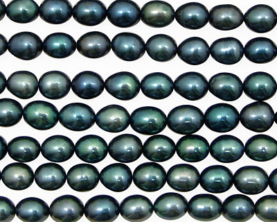 Stormy Blue Rice 6-7mm