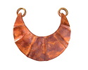 Patricia Healey Copper Crescent Focal Link 30x29mm