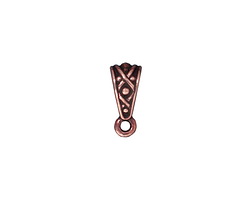 TierraCast Antique Copper (plated) Legend Bail 5x12mm