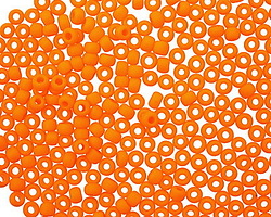 TOHO Opaque Frosted Cantelope Round 8/0 Seed Bead