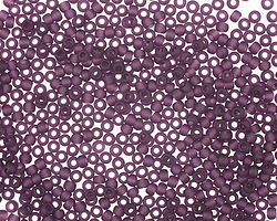 TOHO Transparent Frosted Amethyst Round 11/0 Seed Bead