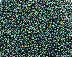 TOHO Higher Metallic June Bug Round 11/0 Seed Bead