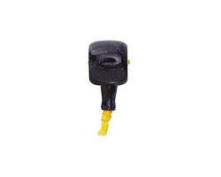 Blue Goldstone Barrel Guru Bead 12mm