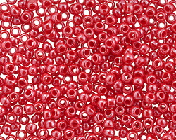 TOHO Opaque Lustered Cherry Round 8/0 Seed Bead
