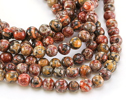 Leopardskin Jasper Round 6mm