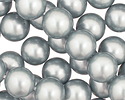 Slate Shell Pearl Round 12mm