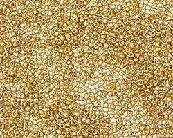 TOHO PermaFinish Galvanized Starlight Round 15/0 Seed Bead