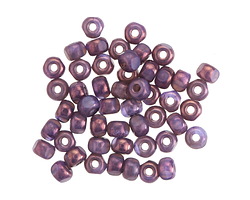 Czech Glass Bronzed Amethyst Opal Trica Beads 3x4mm