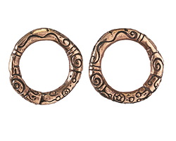 Green Girl Bronze Mystic Ring 26mm