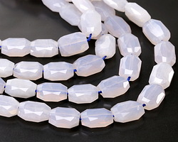 Blue Rose Quartz Faceted Slab 9x13mm