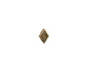 Cymbal Gerontas Antique Brass (plated) GemDuo Bead Substitute 8x5mm
