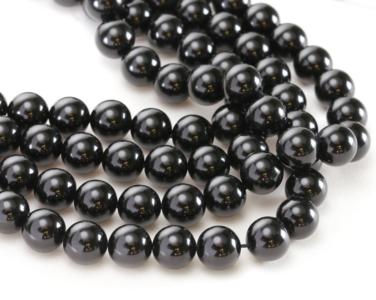 Black Spinel Round 10mm