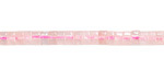 Rose Quartz Heishi 2x4mm