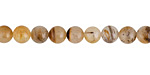 Golden Wooden Jasper Round 6mm