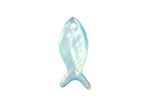 Aqua Resin & Shell Fish Focal 24x10mm