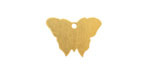 Vintaj Solid Brass Small Butterfly Blank 19x13mm