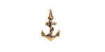 Nina Designs Bronze Anchor Focal 9x16mm