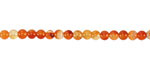 Carnelian (natural) Round 3mm