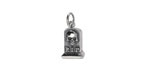 Nina Designs Sterling Silver Tombstone Focal 8x17mm