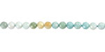 Amazonite (Ombré) Faceted Round 4.5mm