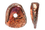 Mykonos Ceramic Iridescent Copper Patina Washer 28-30mm
