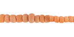 Java Glass Apricot Graduated Gooseberry Beads 3-6x4-6mm