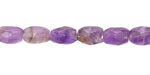 Dogtooth Amethyst Faceted Rice 9-10x6-6.5mm