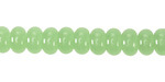 Peridot Opal Glass Rondelle 5x8mm