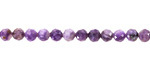 Charoite (A) Microfaceted Round 4mm