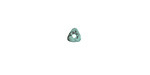 Mykonos Metalized Ceramic Copper Patina Organic Tiny Washer 4.5-6mm