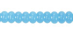 Sky Blue Opal Glass Rondelle 5x8mm