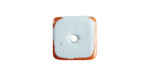 Mykonos Pueblo Ceramic Arctic Blue Organic Washer 3-4x13-15mm