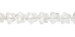 Rock Crystal Quartz Microfaceted Star 8mm