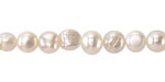 Pearly White Freshwater Nugget Pearl 6-7mm