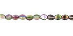 Czech Glass African Violet Pinch Bead 5x4mm
