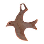 Mykonos Antique Copper (plated) Escher Bird Focal 43x35mm