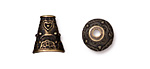 TierraCast Antique Brass (plated) Flowering Cone 11x12mm