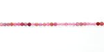 Natural Pink Spinel Faceted Round 2mm